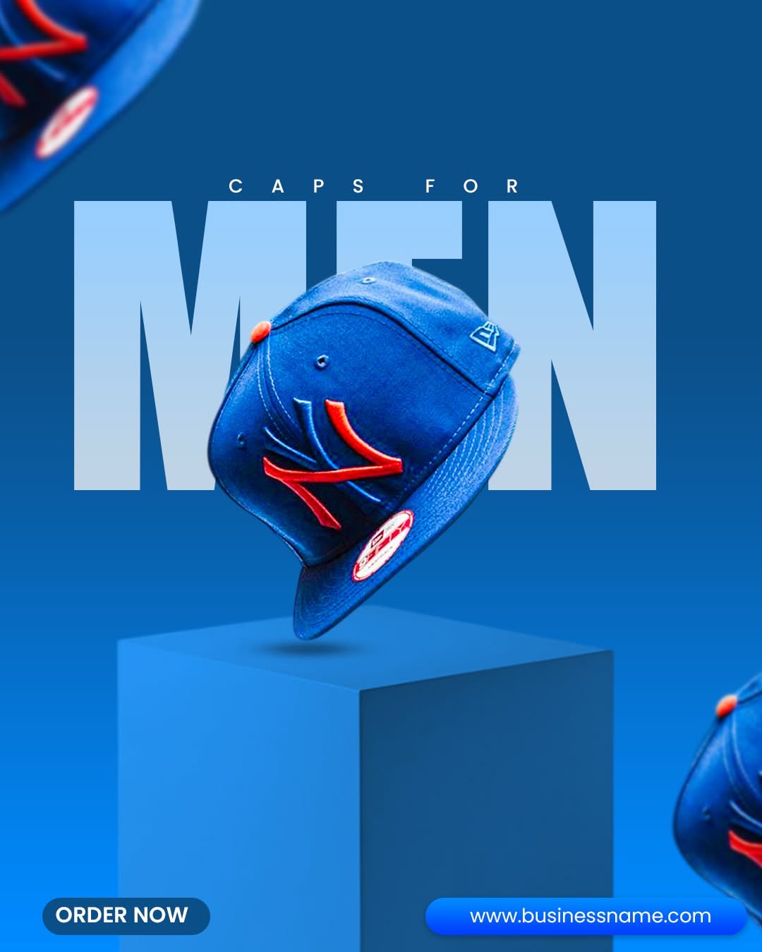 Instagram post: Floating cap and oversized typography, slide 2