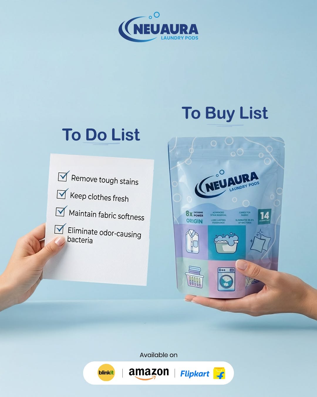 Instagram post: To-do list paired with to-buy product