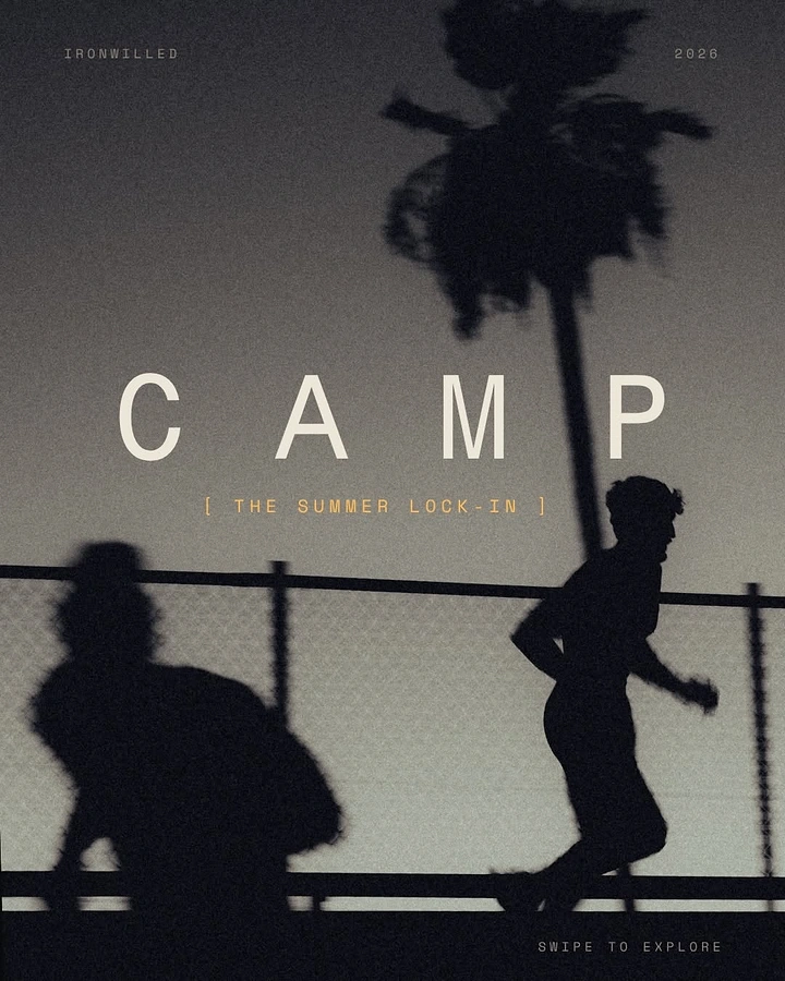Summer Camps & Kids Activities creative ad: Campers’ shadows create memorable poster concept