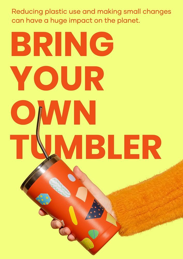 Story: Bold anti-plastic bring-your-own message