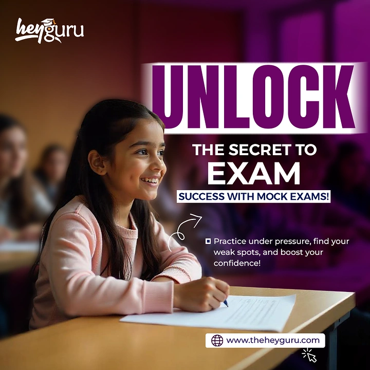 Test Prep & Exam Coaching creative ad: Unlock metaphor supports exam offer