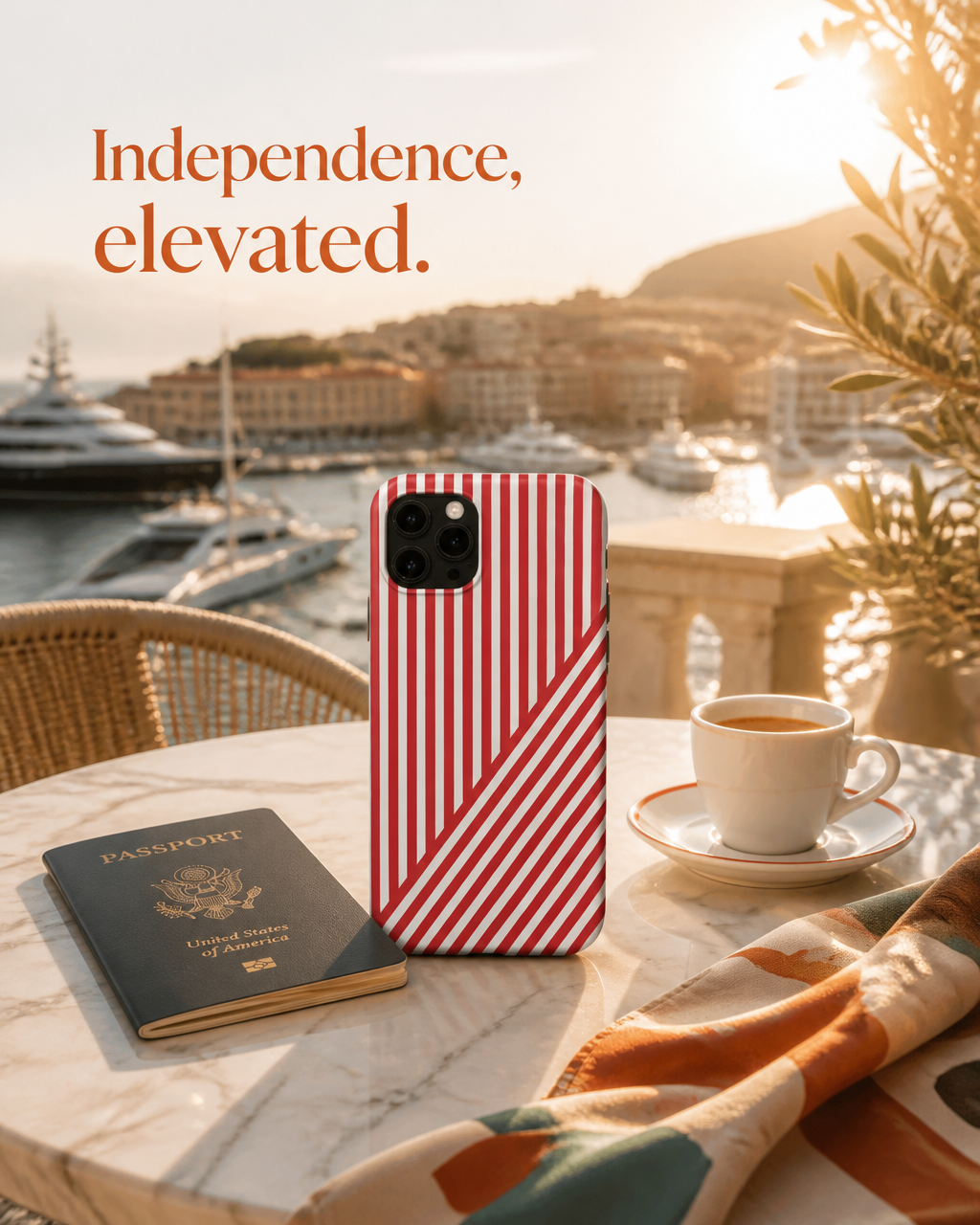 Instagram post: Travel independence elevates case