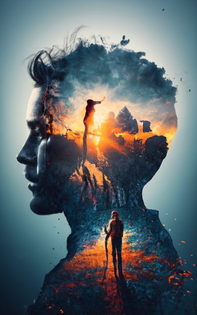 Story: Volcanic head depicts inner turmoil