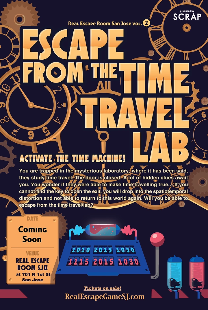 Escape Rooms creative ad: Time-travel lab creates strong premise