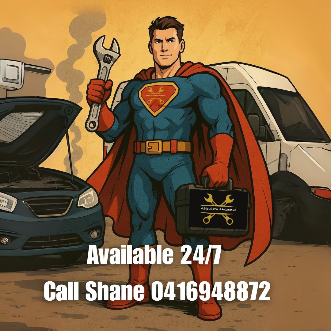 Instagram post: Superhero mechanic makes 24/7 promise memorable