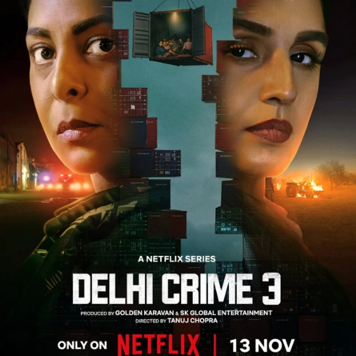 Streaming, OTT & TV Channels creative ad: Split faces merge with surveillance screens