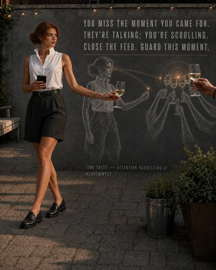 Bars & Pubs creative ad: Scrolling ghosts dramatize missing the bar moment
