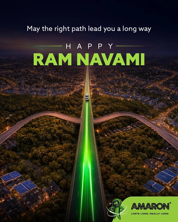 other-festival creative ad: Aerial night highway where a curved flyover and a straight road form a bow and arrow