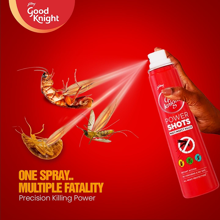 Pest Control creative ad: Gaming pun 'multiple fatality' with spray kill