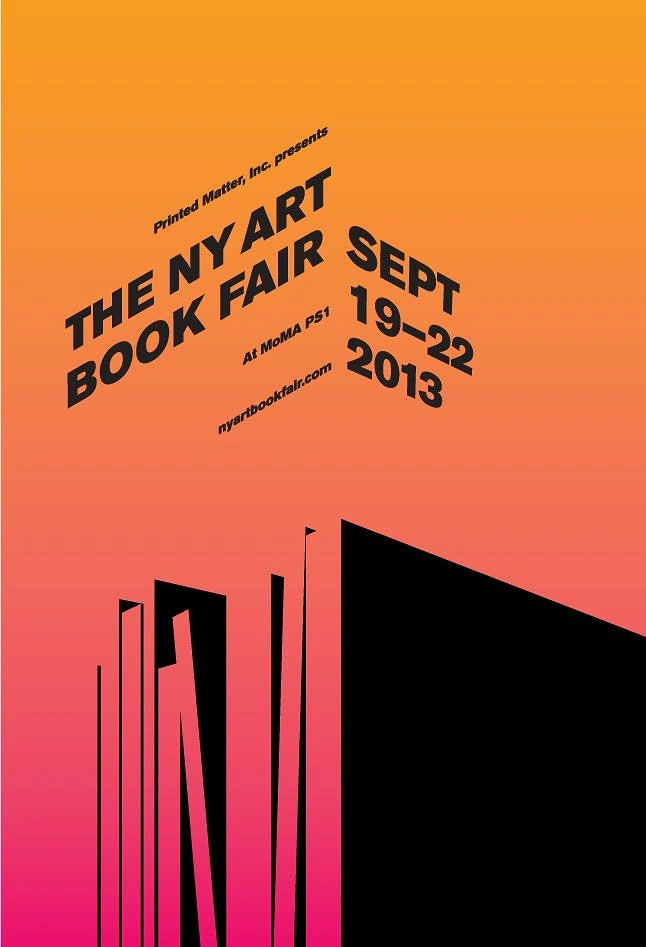 Bookstores creative ad: Book spines become city skyline silhouette