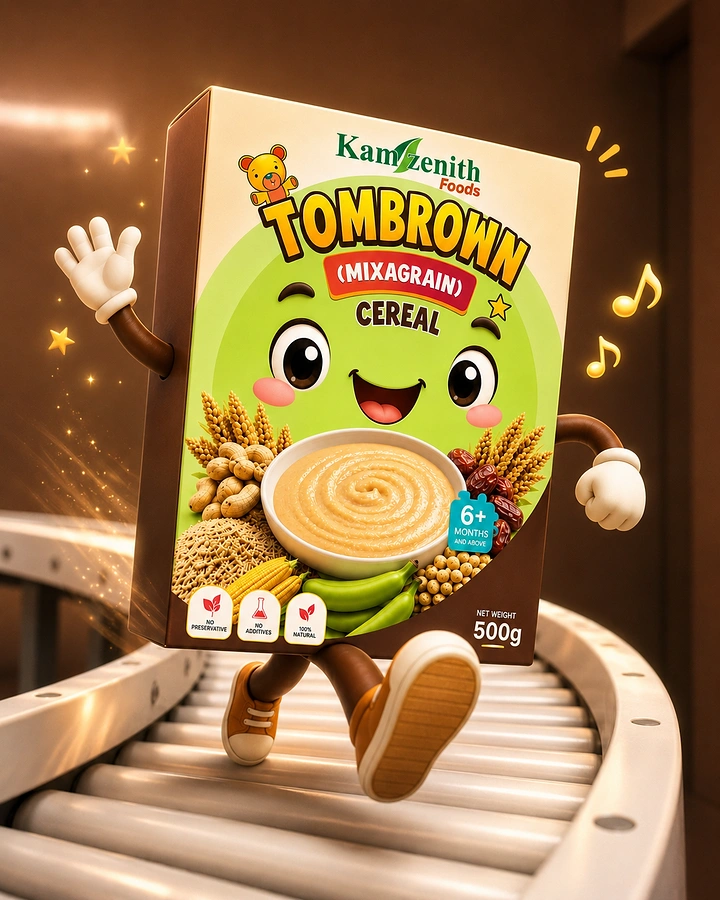 Breakfast Cereals & Oats creative ad: Anthropomorphic cereal package character
