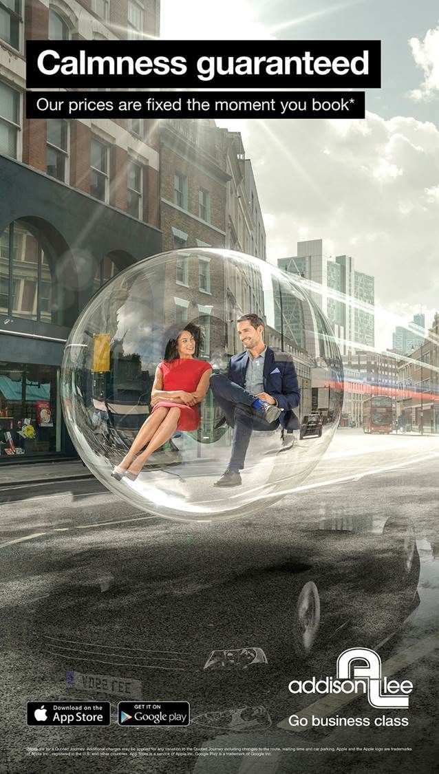 Story: Rain bubble creates calmness metaphor