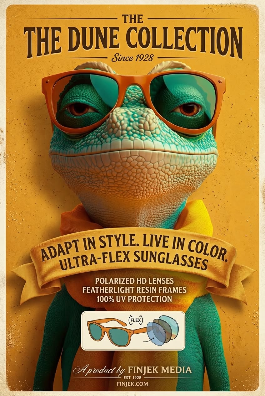 Story: Dune lizard turns collection into character