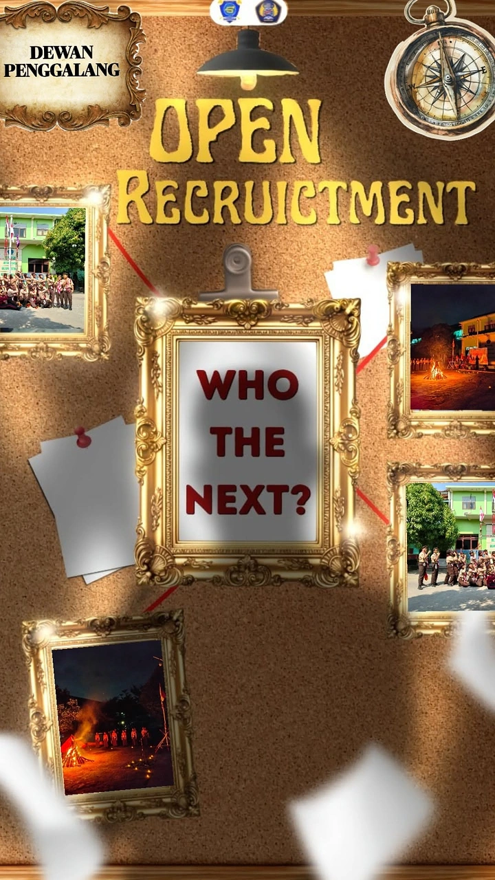 Recruitment & Staffing Agencies creative ad: Mystery-board recruitment collage concept