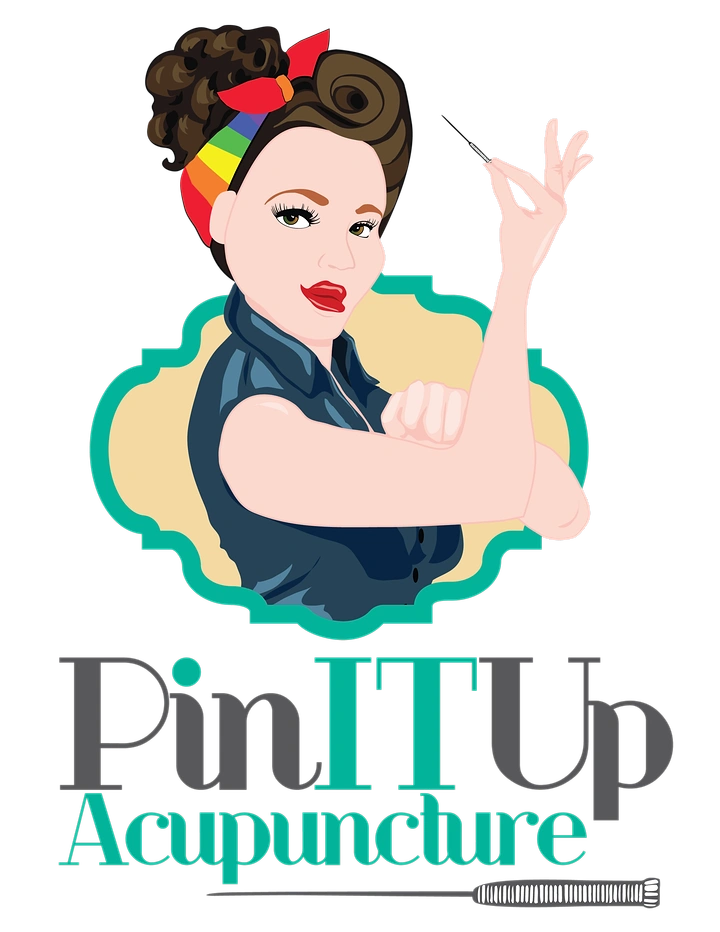 Acupuncture & Cupping Clinics creative ad: Memorable PinItUp character branding
