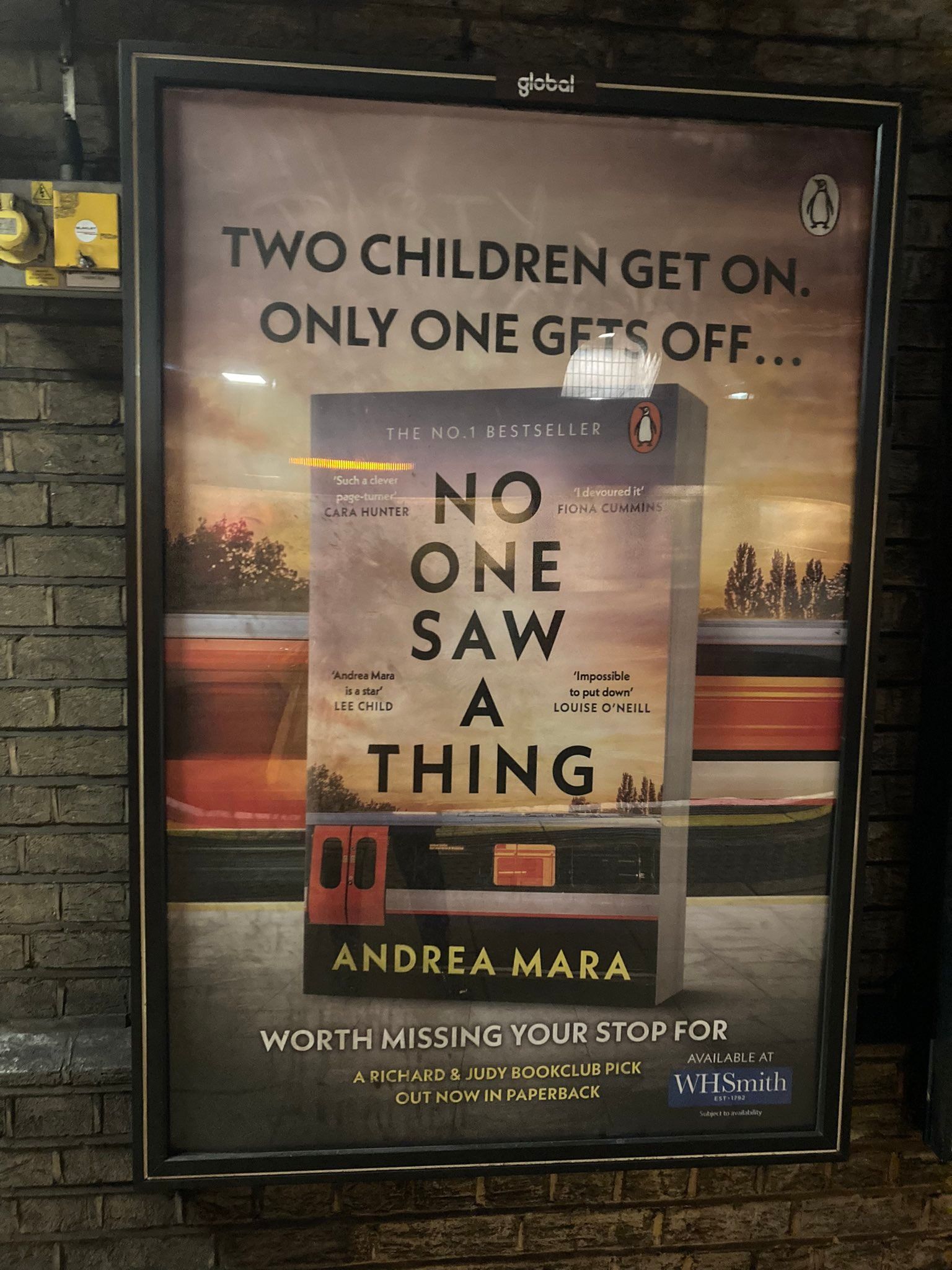 'Worth missing your stop' commuter copy