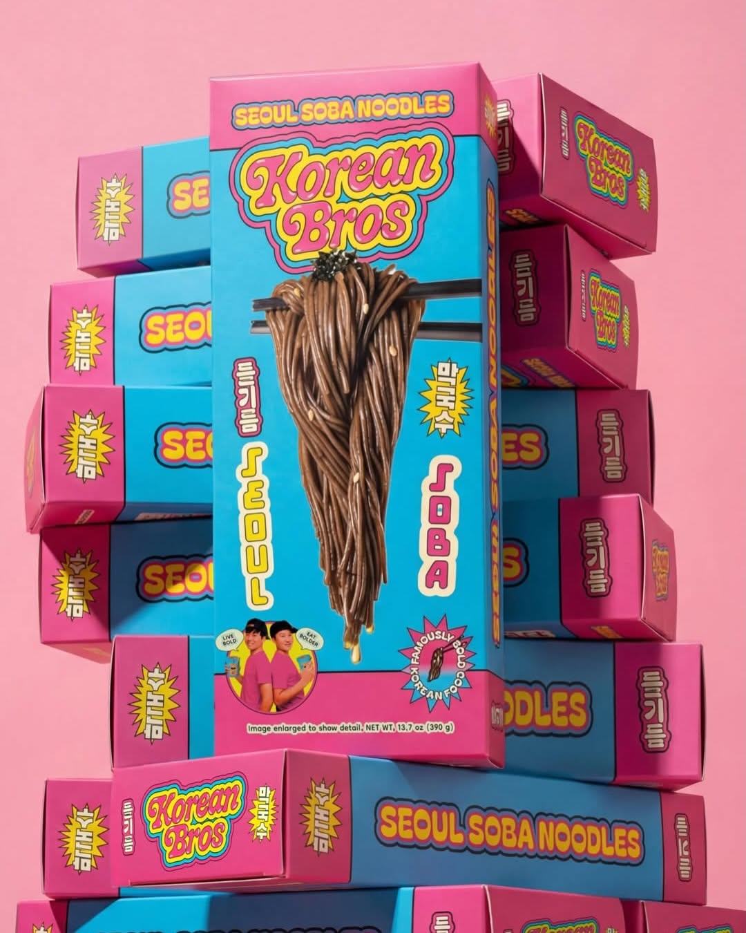 Instagram post: Sticker-covered head visualizes bold brand identity, slide 12