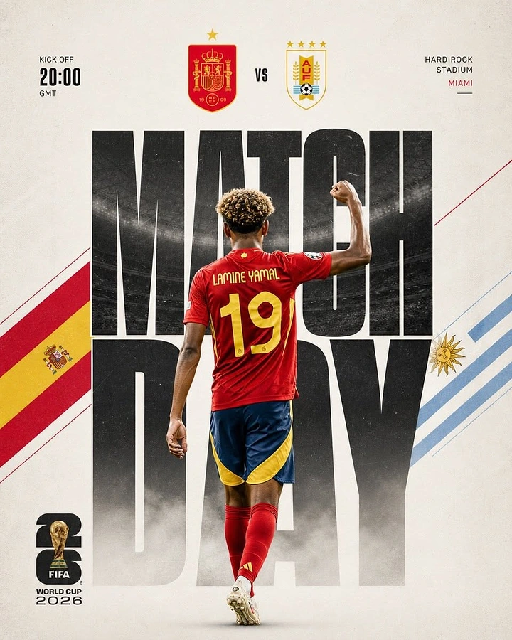 Creative ad: Footballer seen from behind, fist raised, in national kit