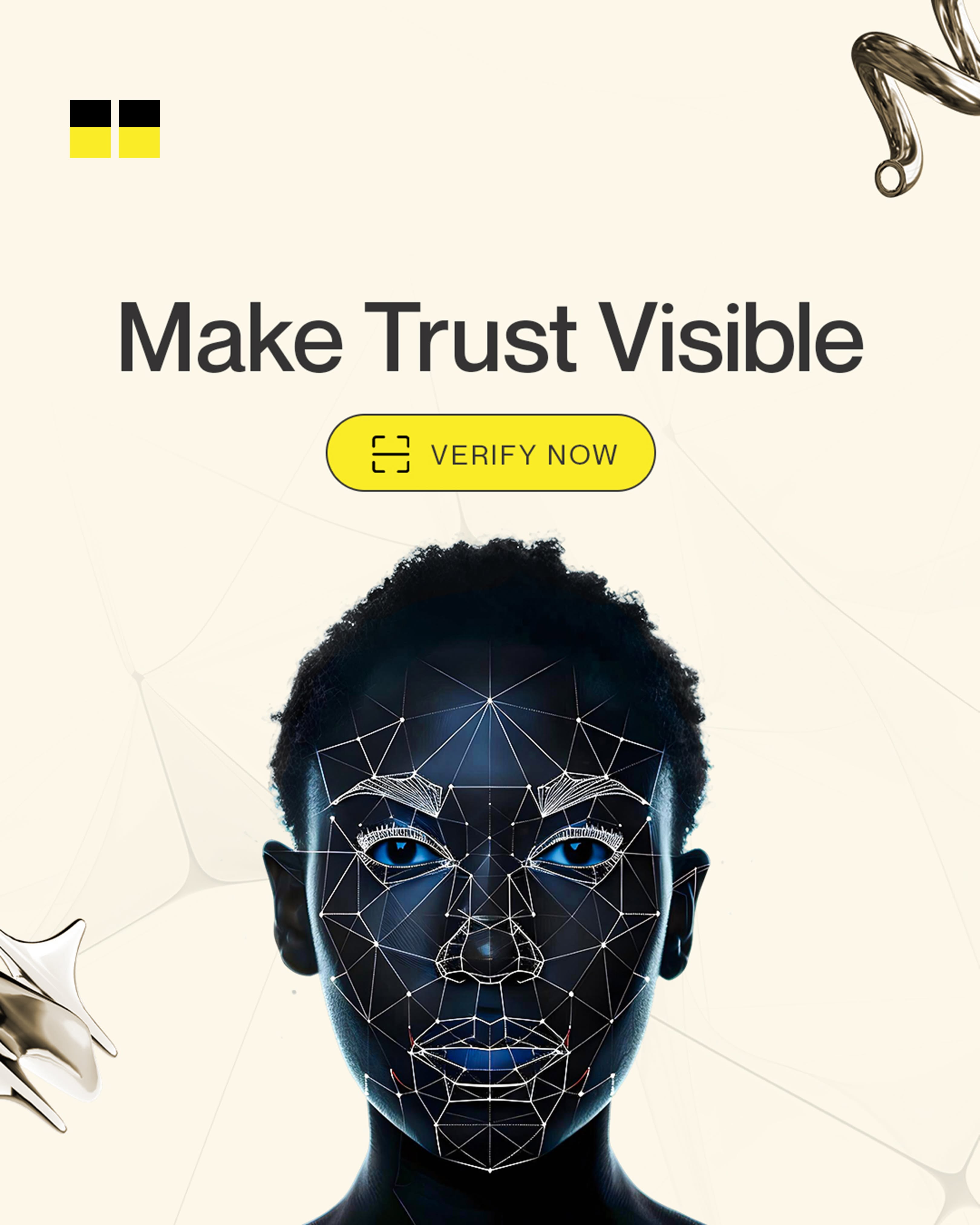 Instagram post: Face mesh makes digital trust visible