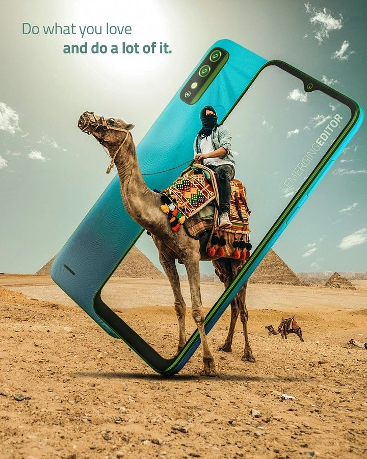 Phone Cases & Mobile Accessories creative ad: Travel scene unfolds through case