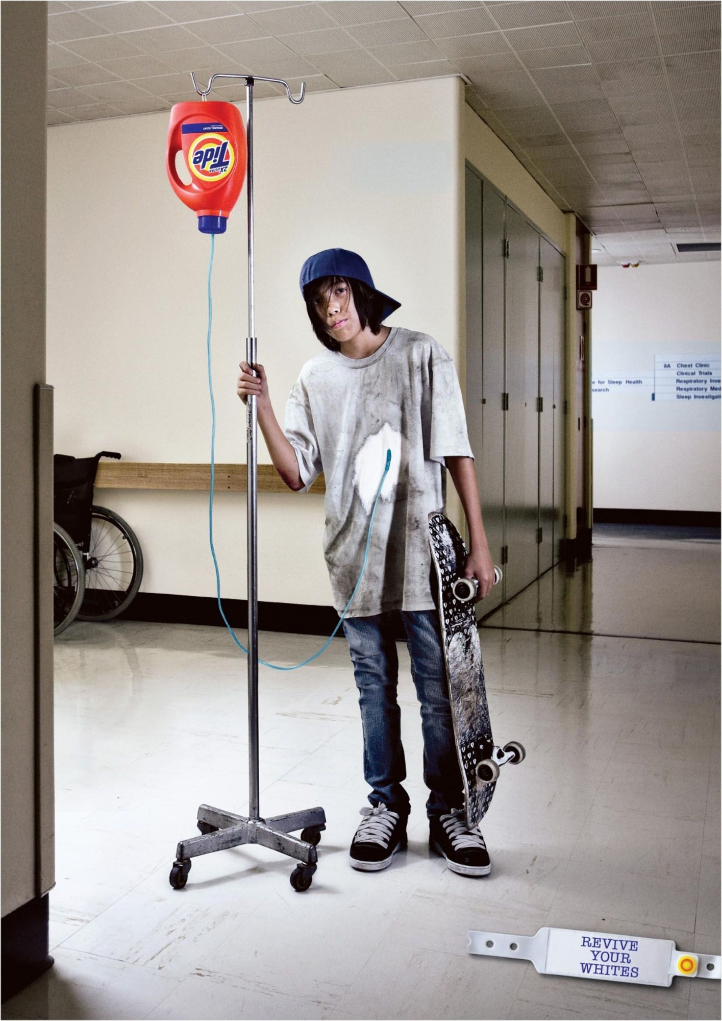 Story: Detergent IV drip reviving grubby shirt