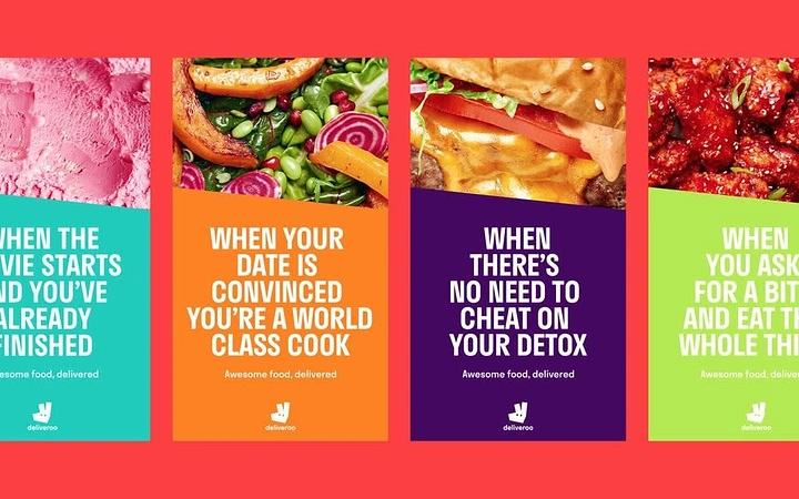 Salad Bars & Healthy Restaurants creative ad: Witty copy-led campaign for healthy meals.