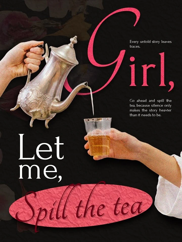 Tea & Chai Brands creative ad: 'Spill the tea' pun with pouring