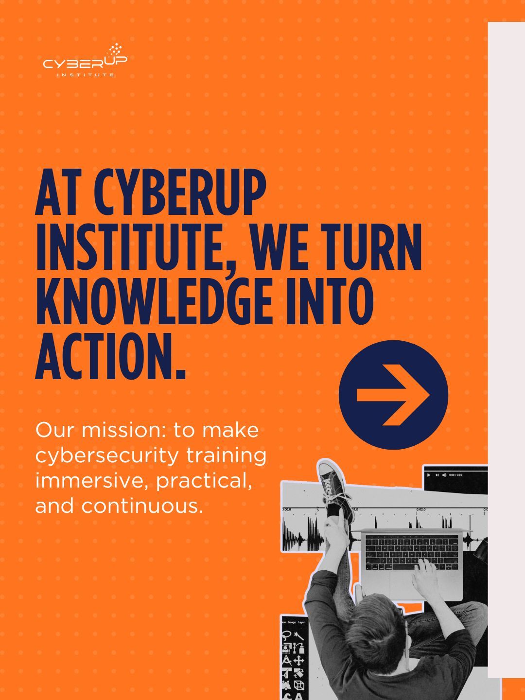 Instagram post: Collage turns knowledge into action visually