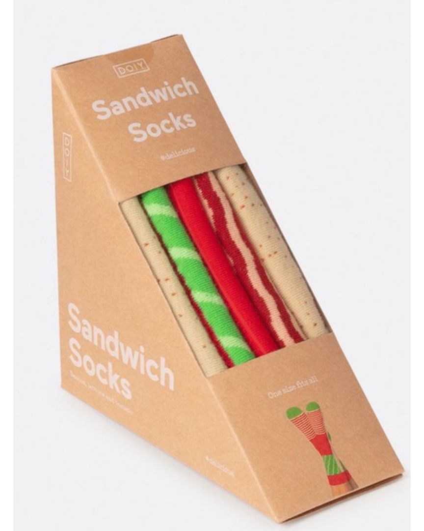 Instagram post: Sandwich packaging metaphor makes product memorable