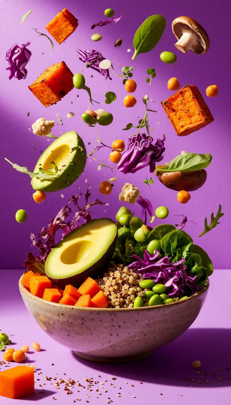 Story: Ingredients explosively orbit the bowl