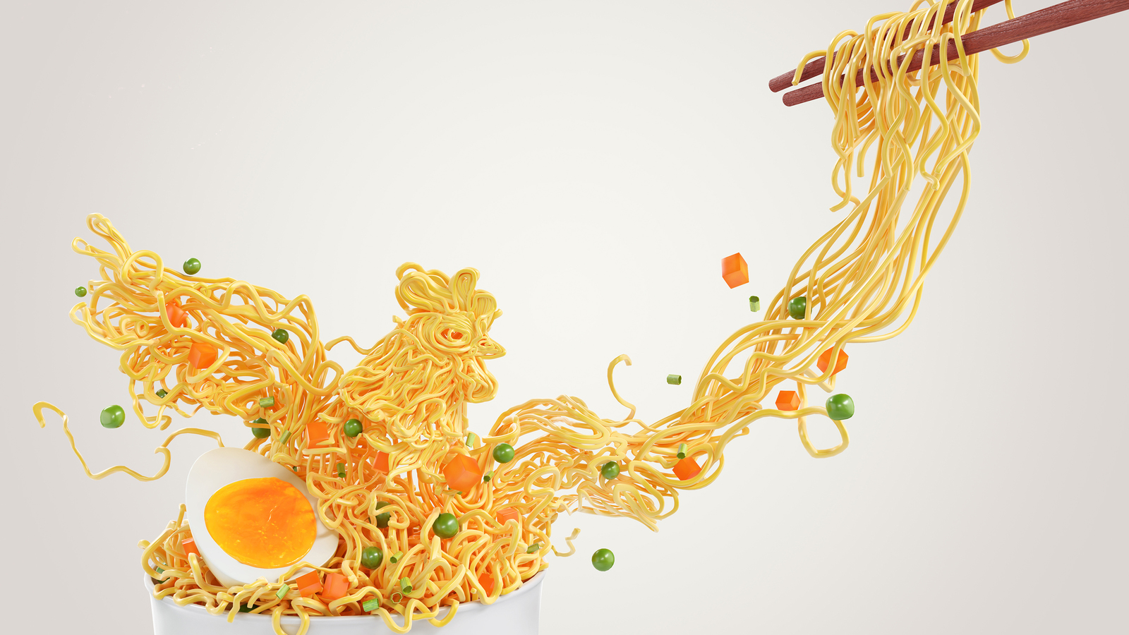 Banner: Outstanding craft forming noodle dragon