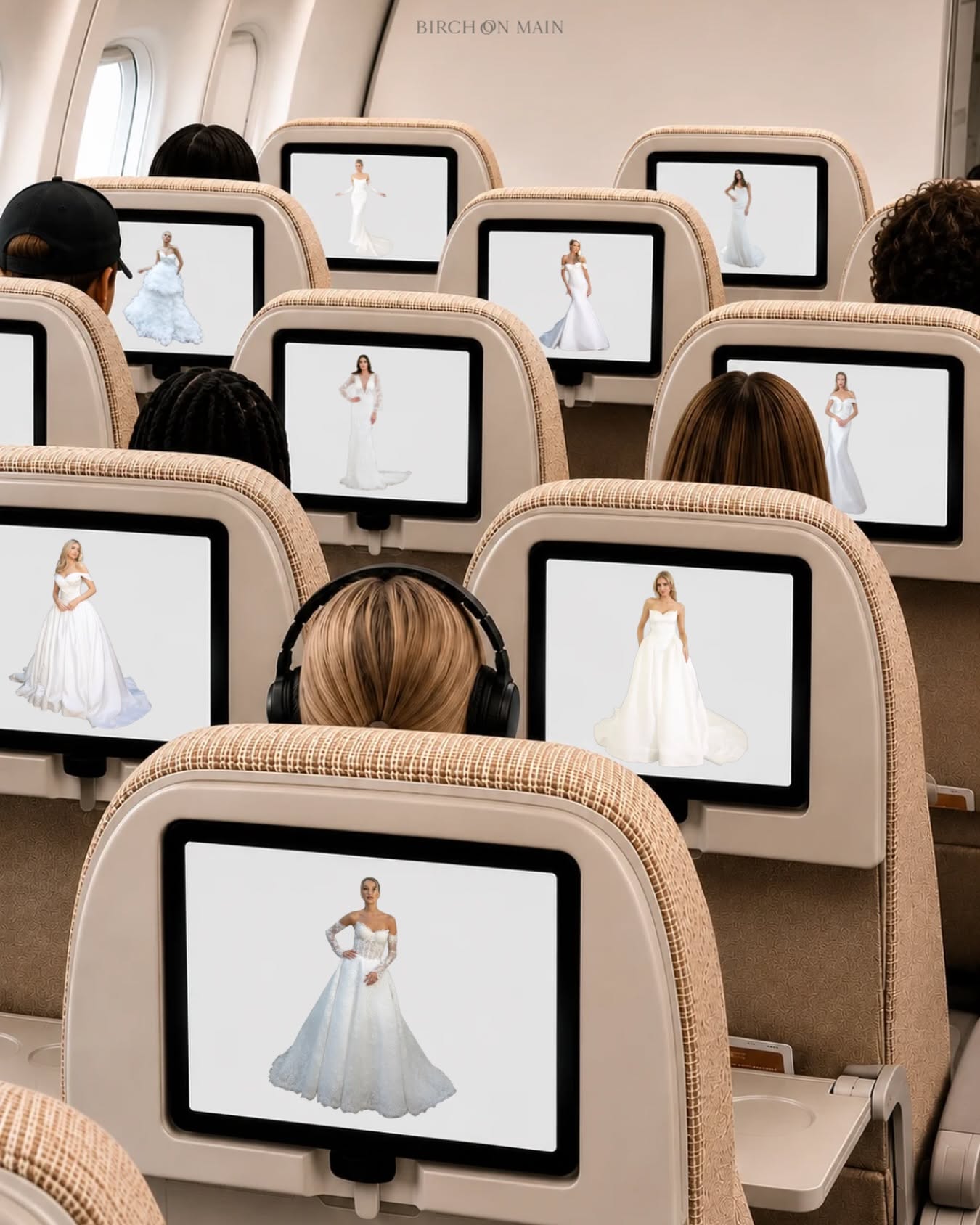 Instagram post: Audience screens turn fashion into spectacle