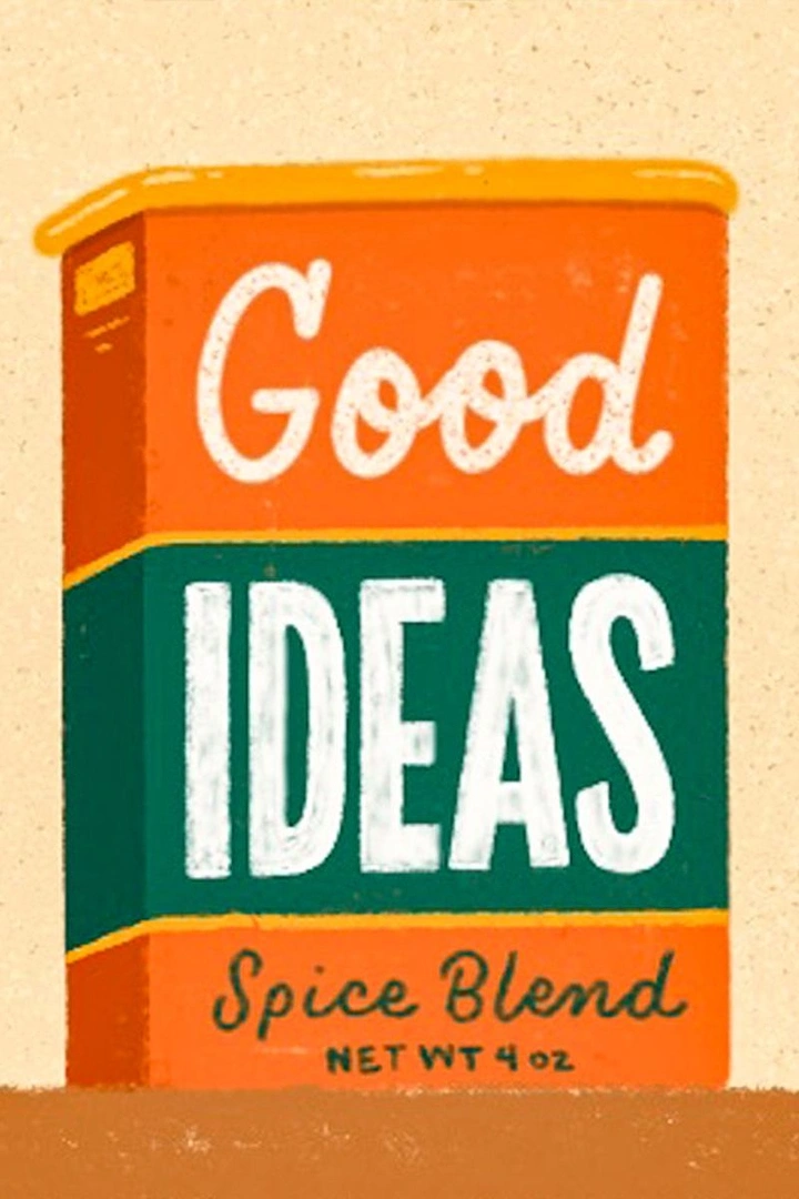 Spices & Masala Brands creative ad: 'Good Ideas' spice tin pun