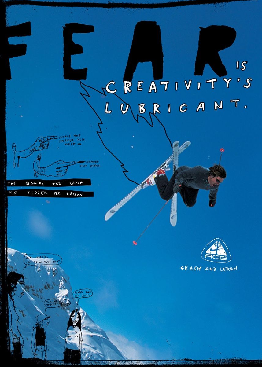 Story: Playful scale metaphor turns fear into creativity