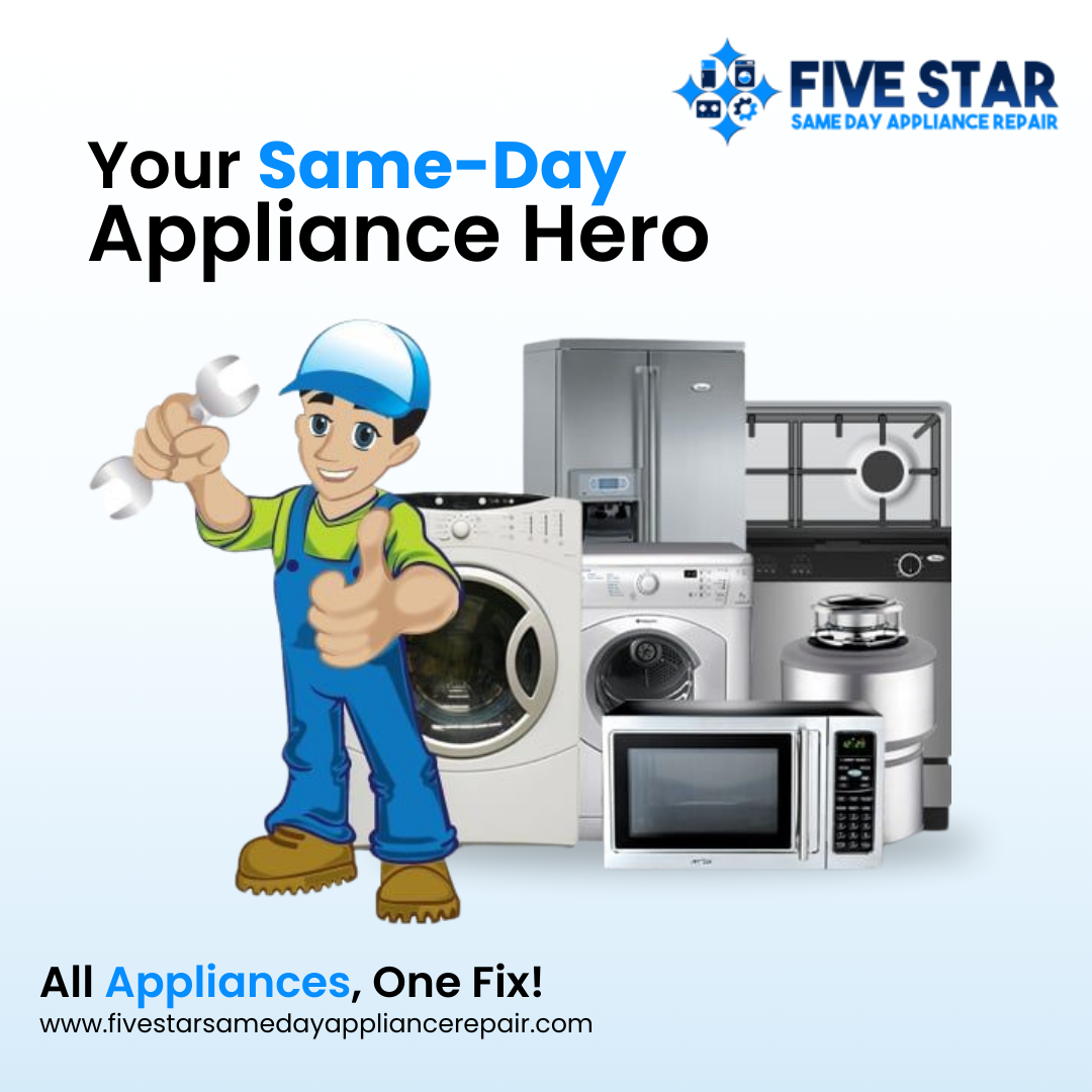 Instagram post: Appliance hero mascot creates memorable campaign framing