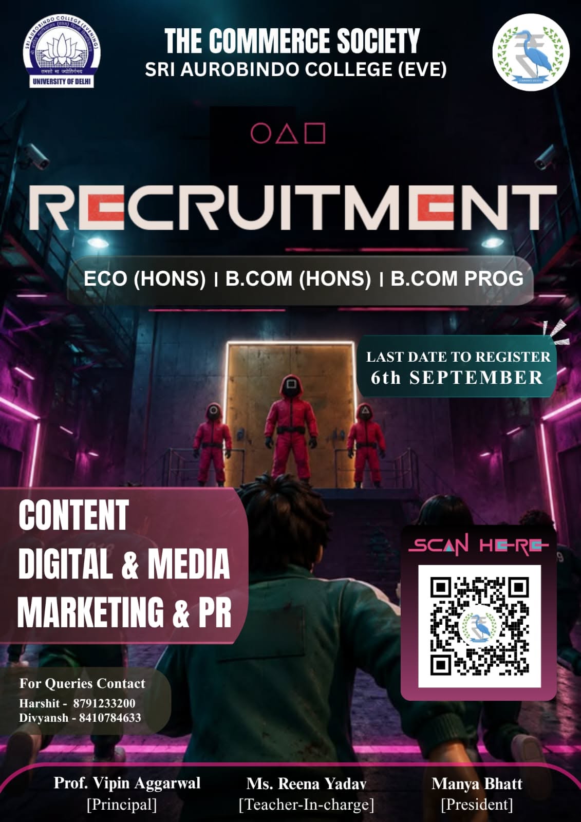 Story: Cyberpunk recruitment campaign with strong atmosphere