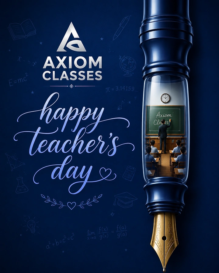 Teachers Day creative ad: Fountain pen with a miniature classroom inside its glass barrel