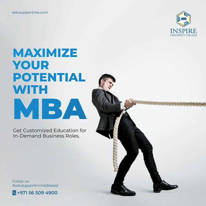 Universities & Colleges creative ad: MBA potential becomes tug-of-war