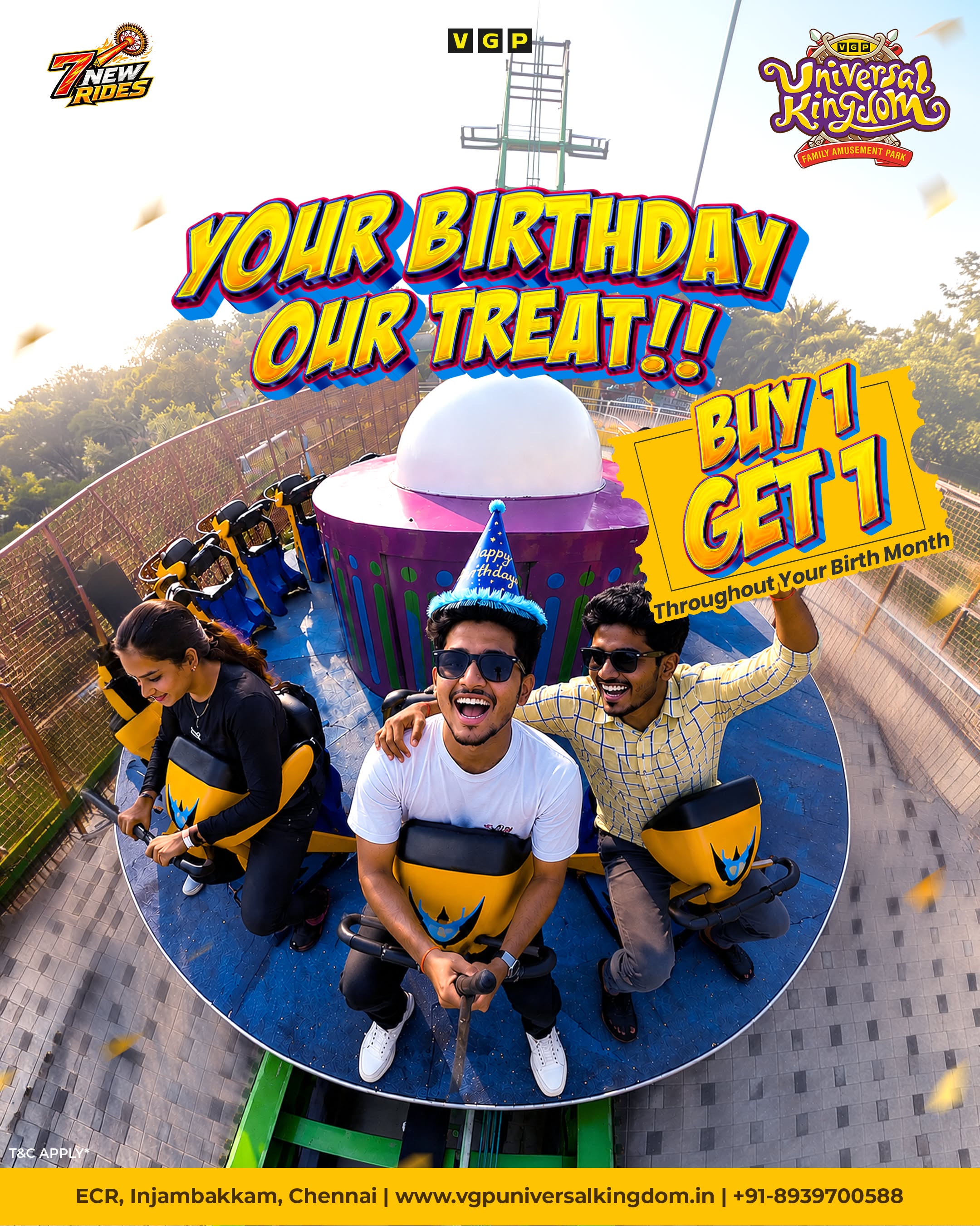 Instagram post: Ride styled as birthday cake