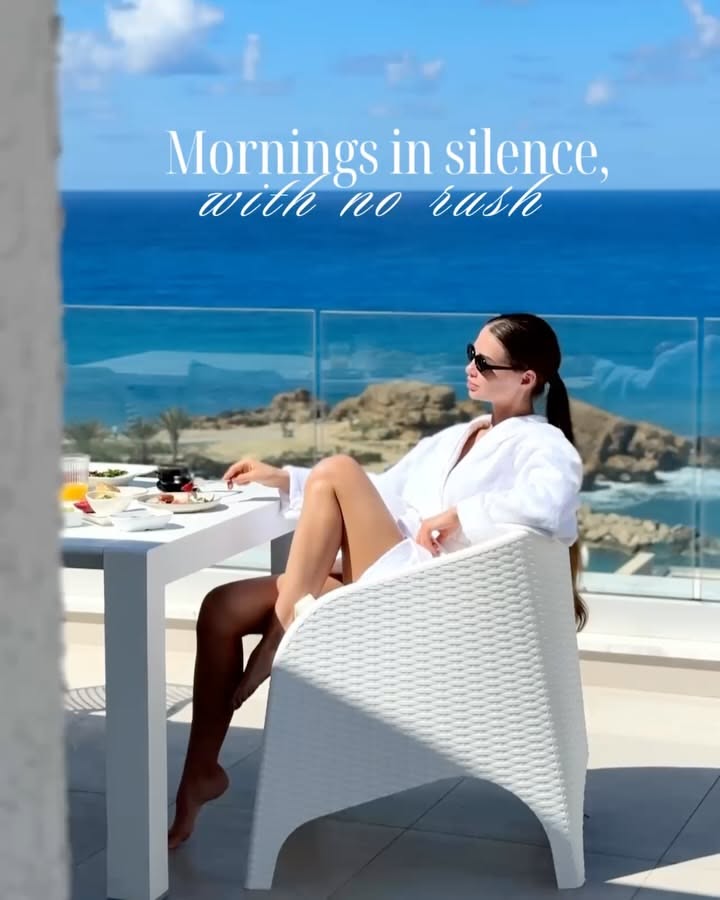Instagram post: Witty copy positions villa against hotels, slide 2