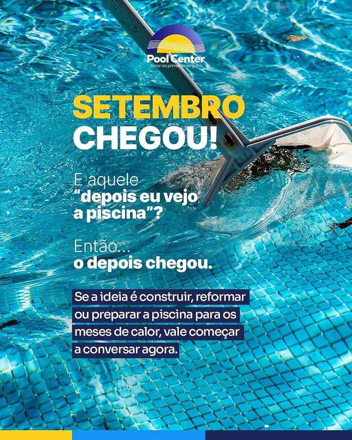 Swimming Pools & Pool Care creative ad: Playful pool-cleaning arrival wordplay