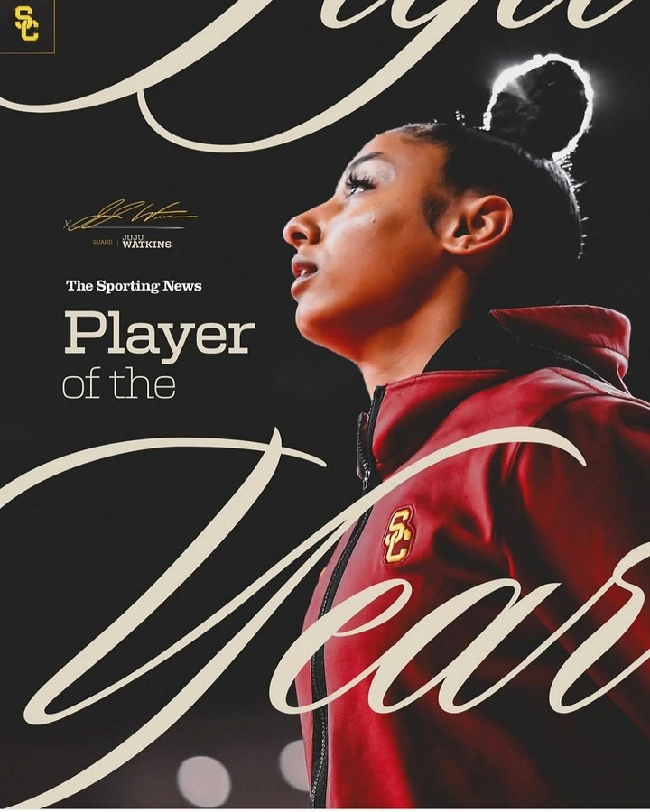 Creative ad: Rim-lit profile of basketball player in red jacket