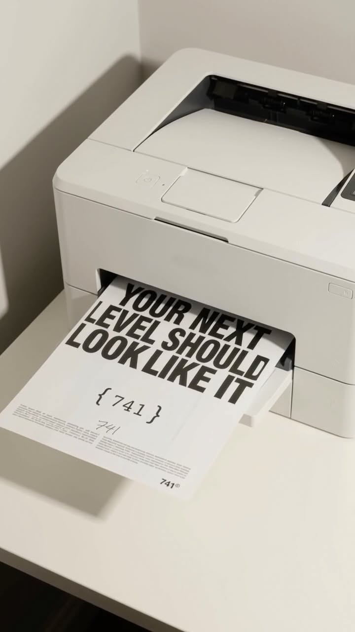 Story: Headline printed on the output page itself