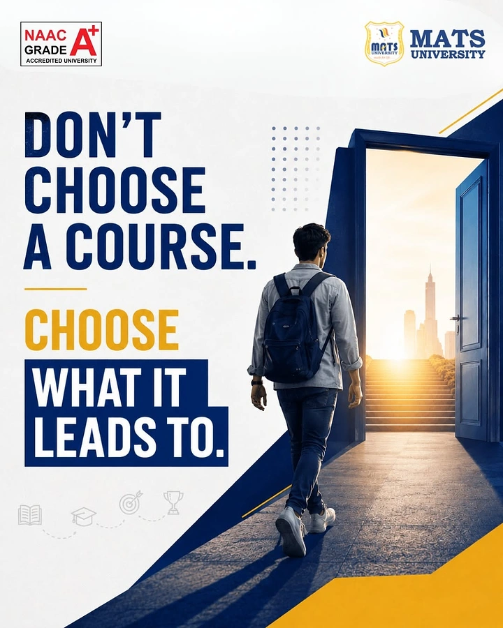 Universities & Colleges creative ad: Course choice becomes doorway to outcomes