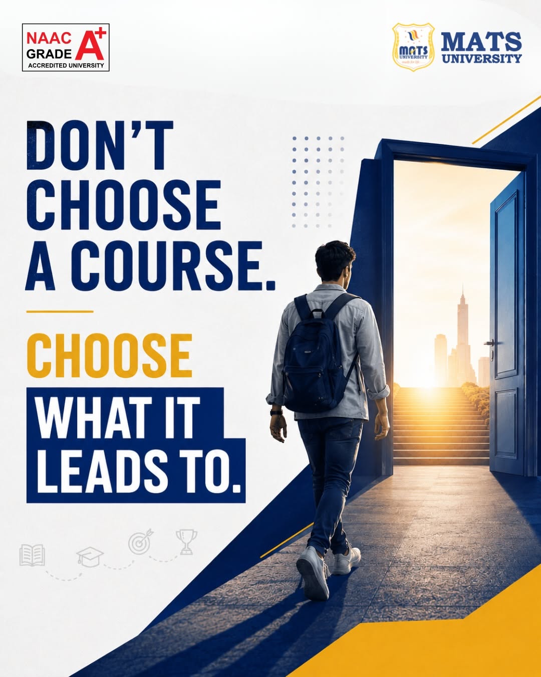 Instagram post: Course choice becomes doorway to outcomes