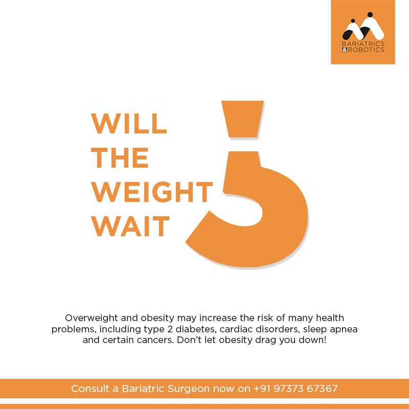 Instagram post: Clever weight-wait bariatric surgery pun
