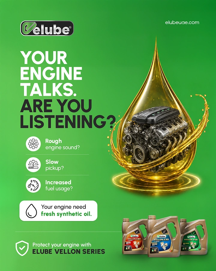 Engine Oil & Lubricants creative ad: Engine conversation creates memorable oil metaphor