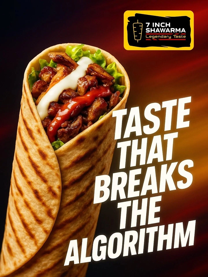 Arabic & Middle Eastern Restaurants creative ad: Algorithm metaphor makes product memorable