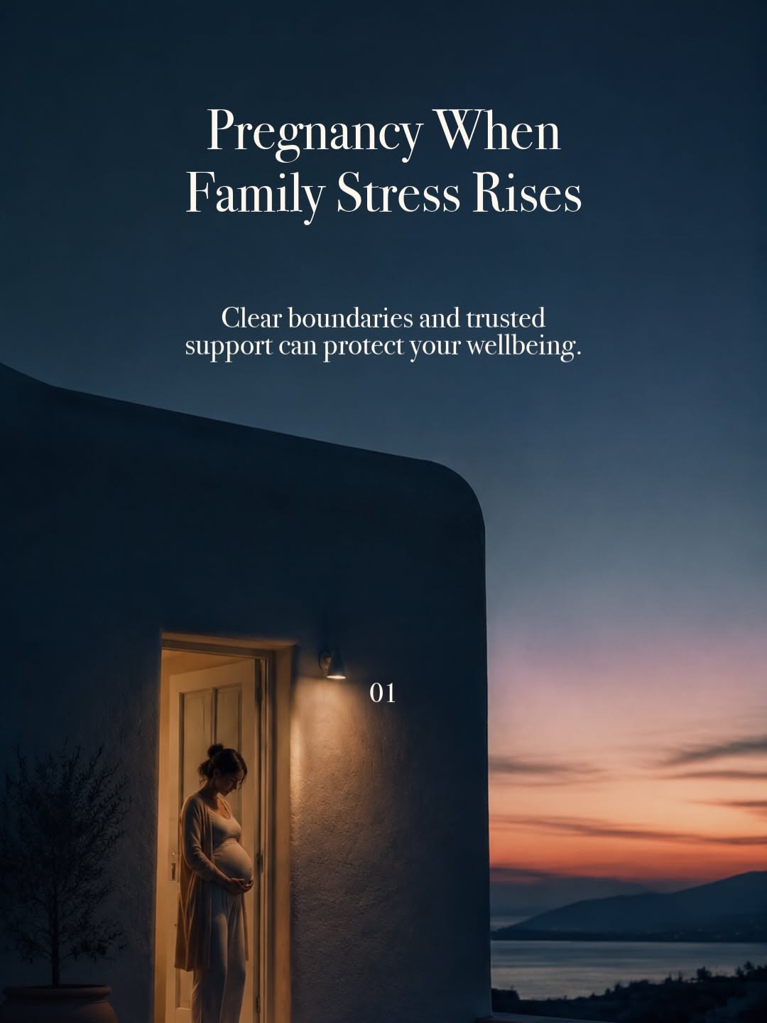 Instagram post: Rising mountains mirror family stress, slide 1