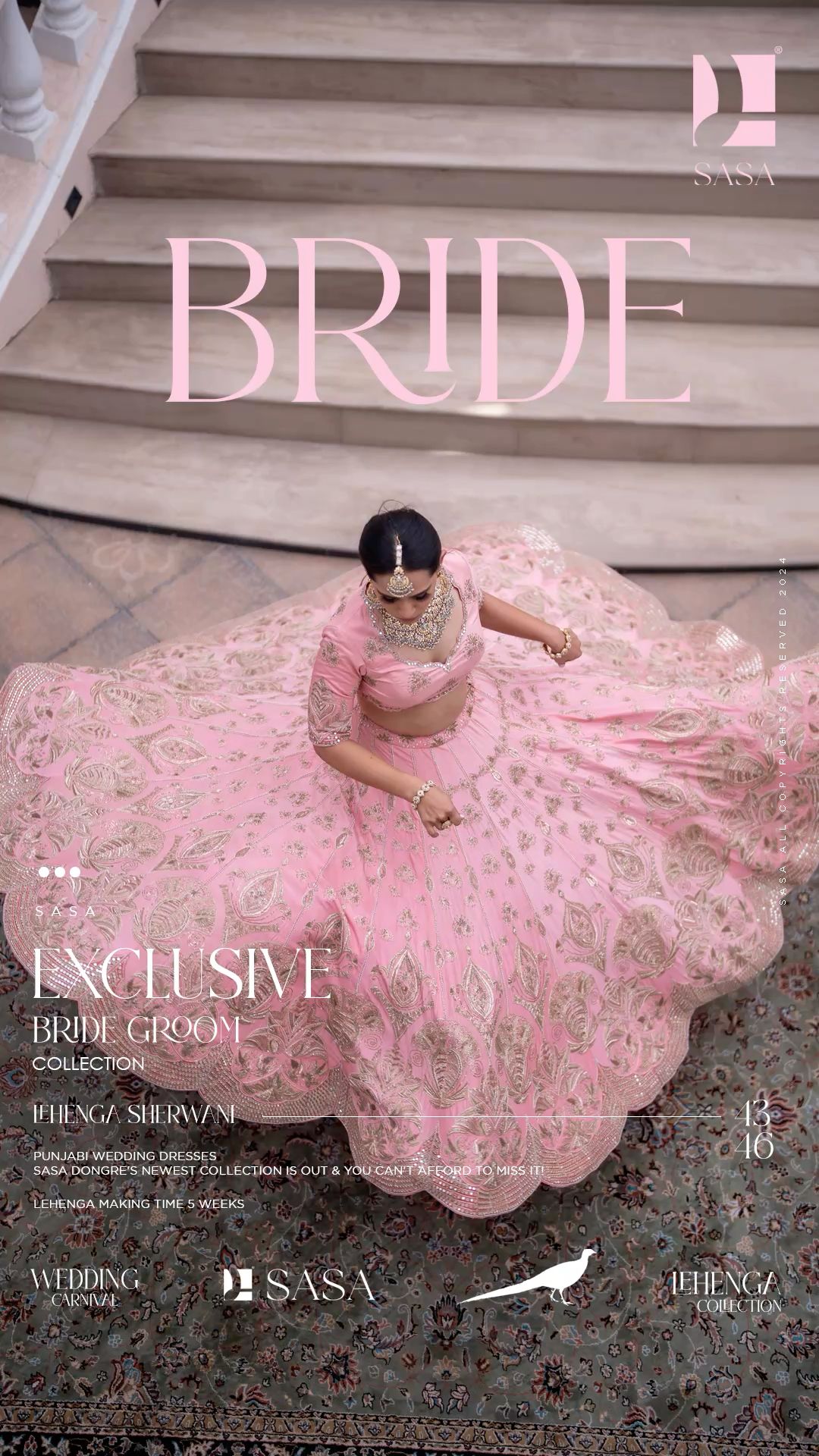 Story: Bride framed within an unexpected dress environment